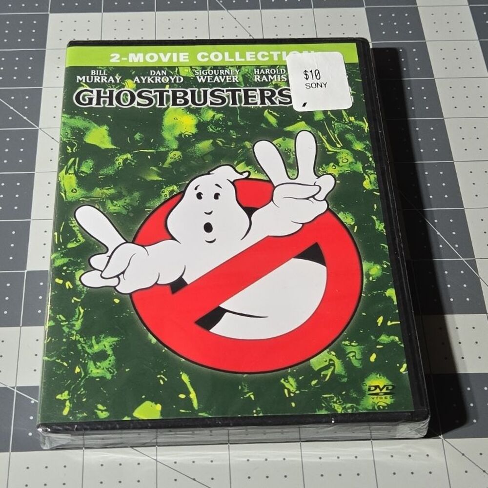 NWT Sony Ghostbusters 2-Movie Collection DVD Comedy SciFi Action Bill Murray